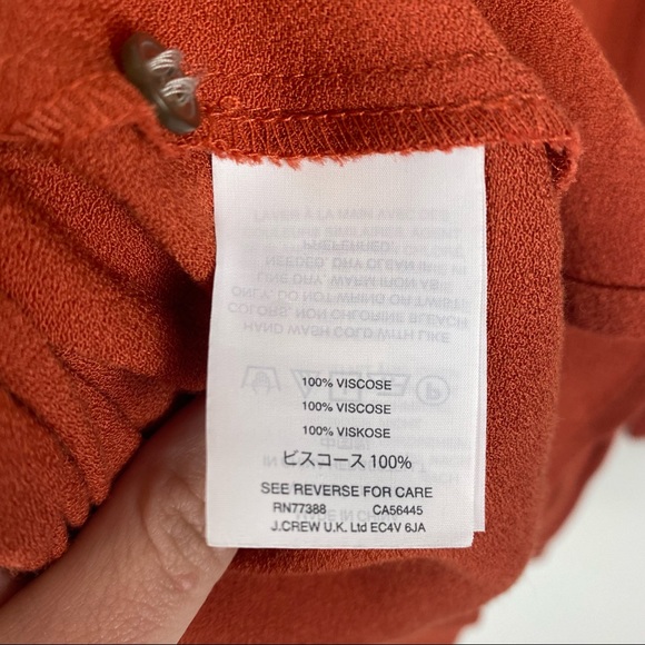 MADEWELL Tiered Blouse Buttoned Back - Picture 7 of 8